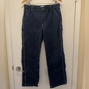 TNA Women’s Deep Navy Relaxed Jeans/Carpenter Pant